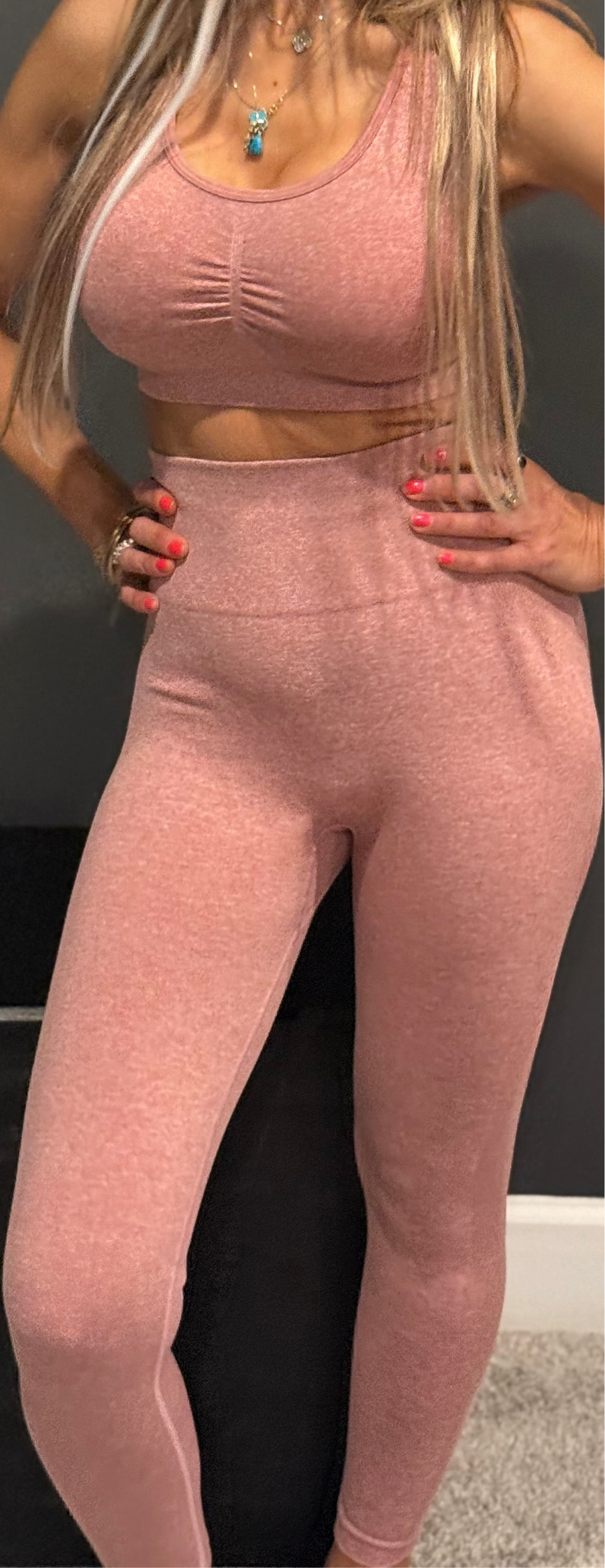Dirty pink set