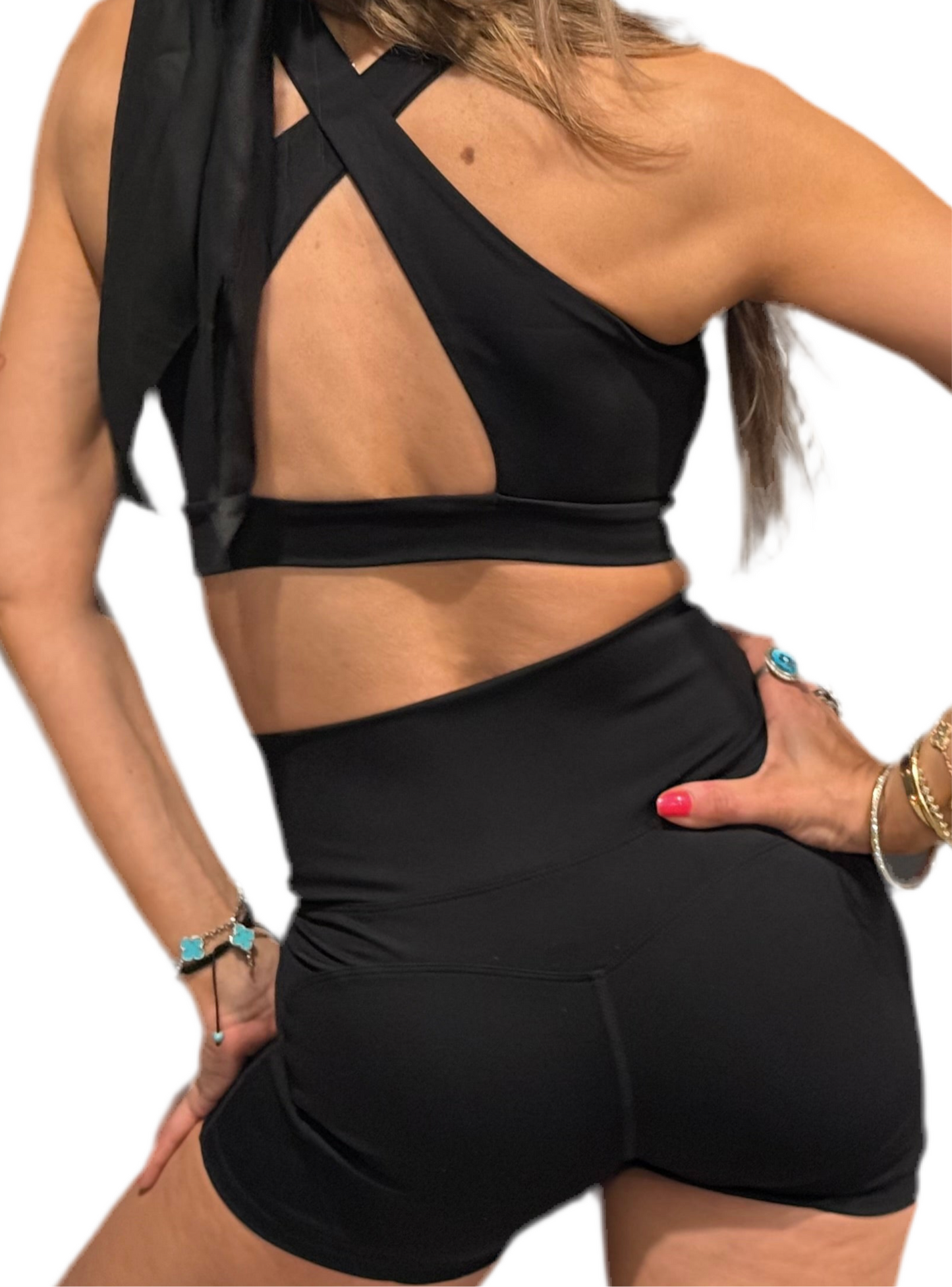 Sexy butterfly black set