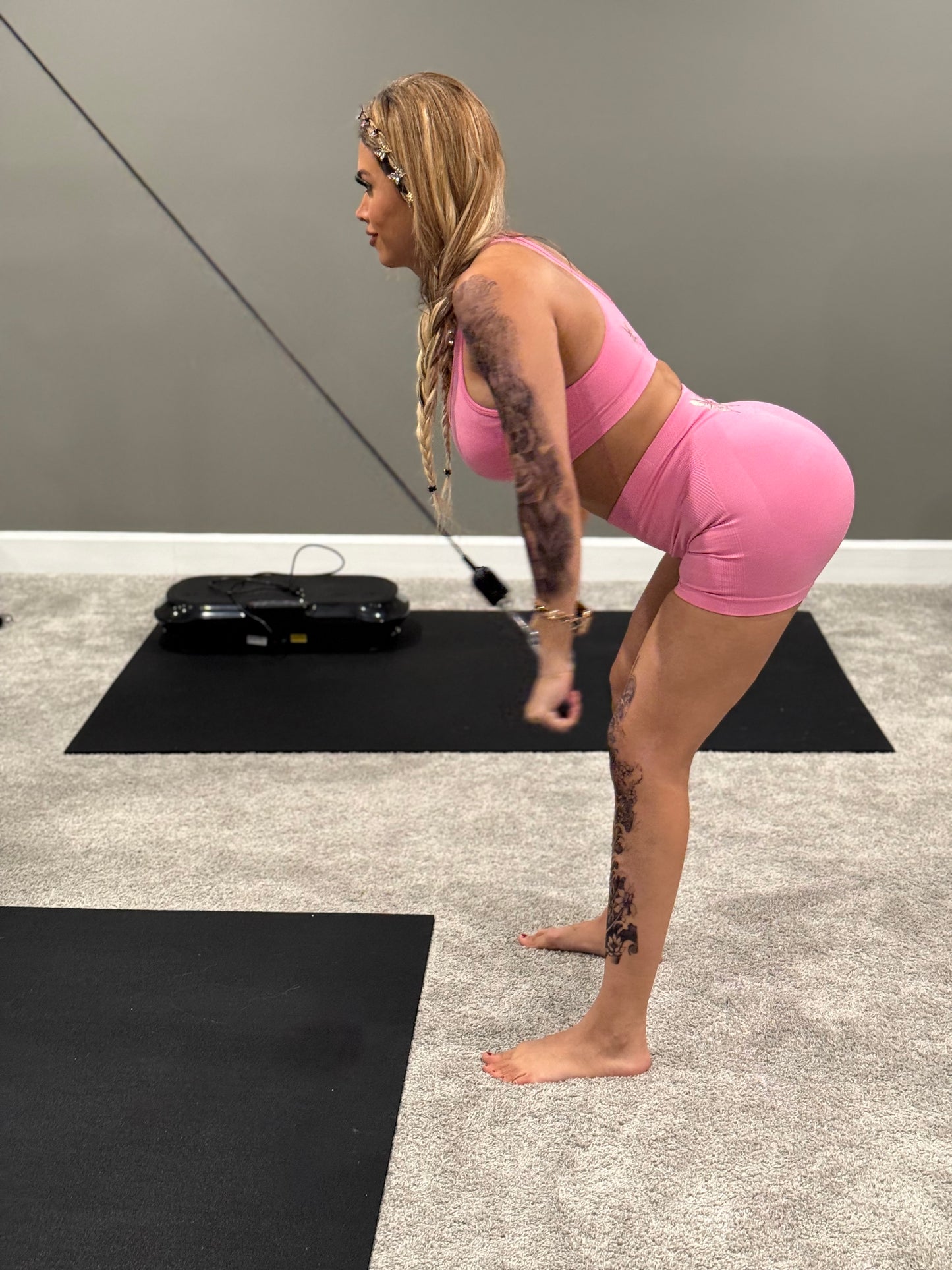 Pink booty set