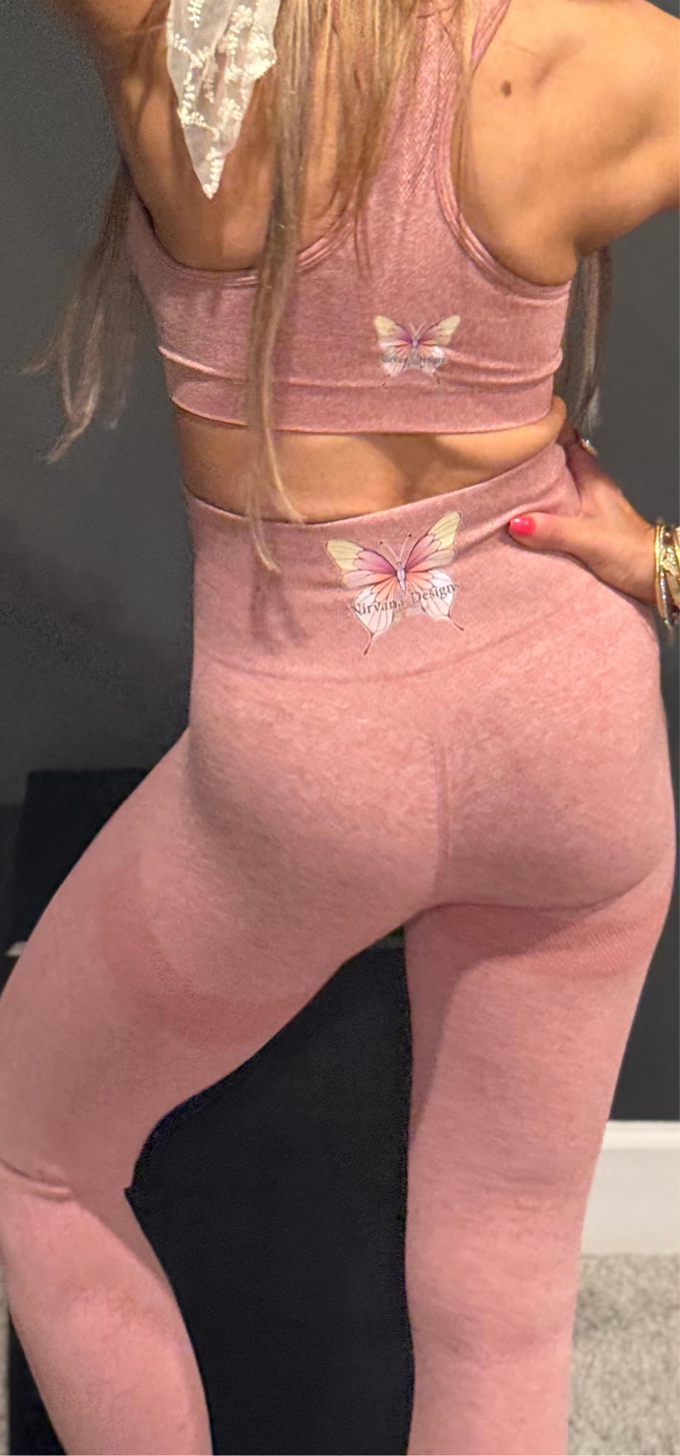 Dirty pink set
