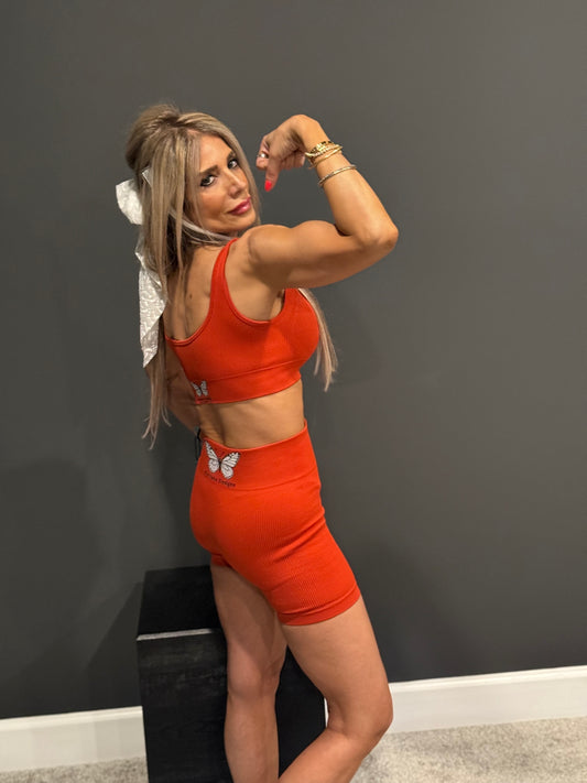 Orange red set